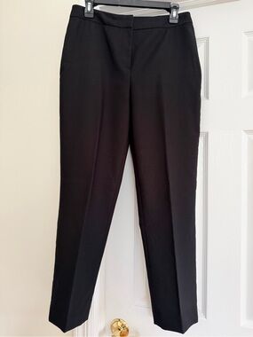 Elie Tahari Black Straight Leg Women's Dress Pants